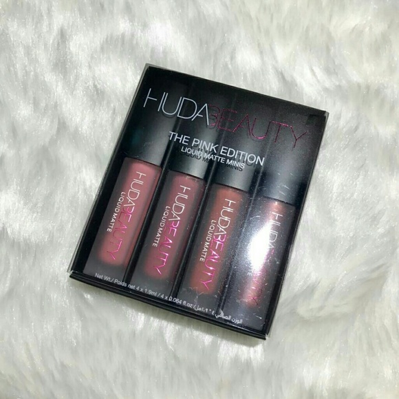 HUDA BEAUTY Other - Huda Beauty Liquid Matte Minis - Pink Edition